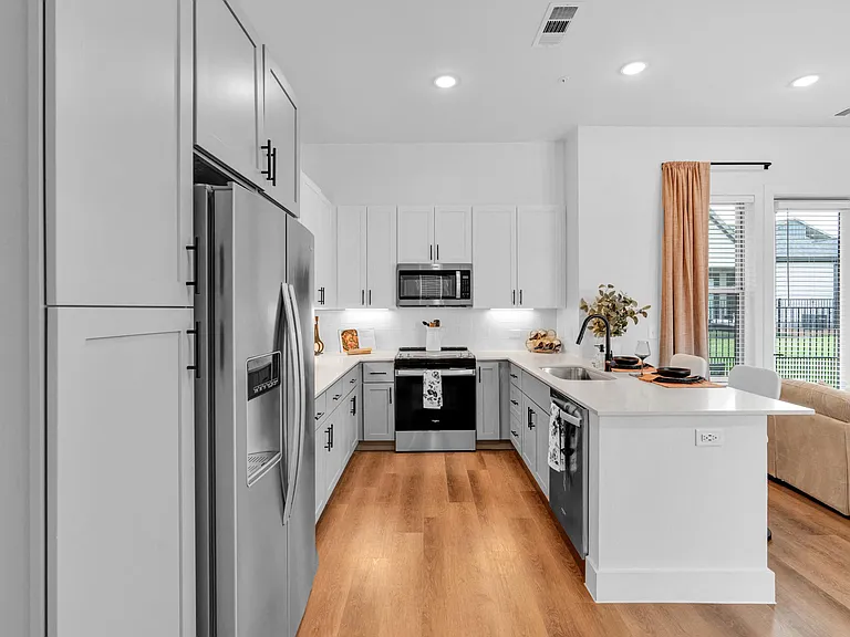 Kitchen with Stainless Steel Appliances