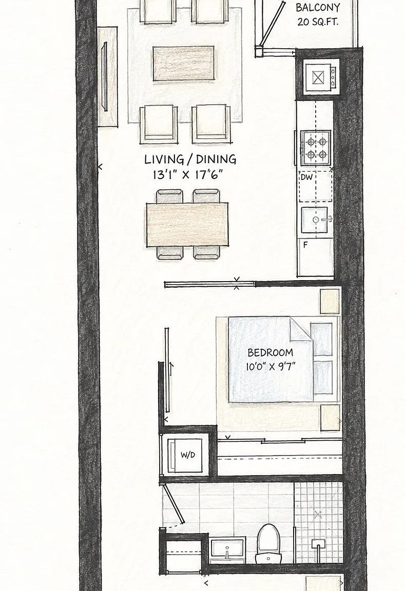2 bed, $2,550 — Photo 2