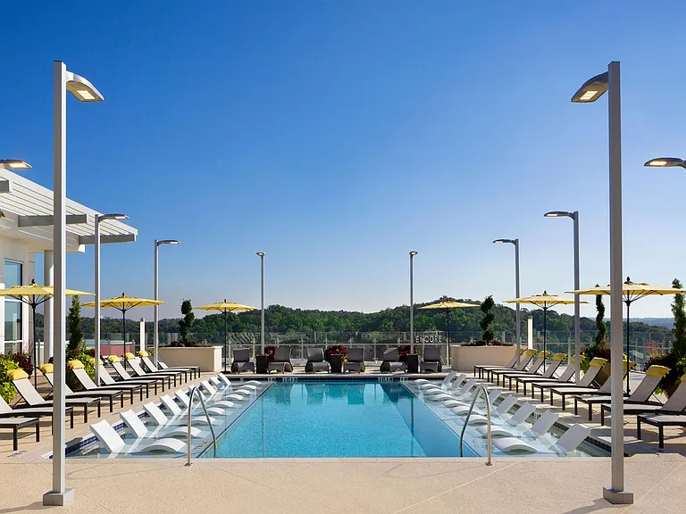 Soak up the sun in a cabana, on the pool deck or in the pool