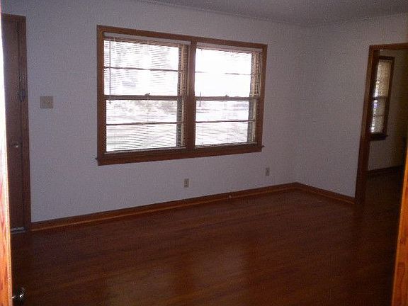 Living room with wood flooring