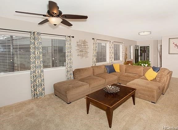 Entry way to living room