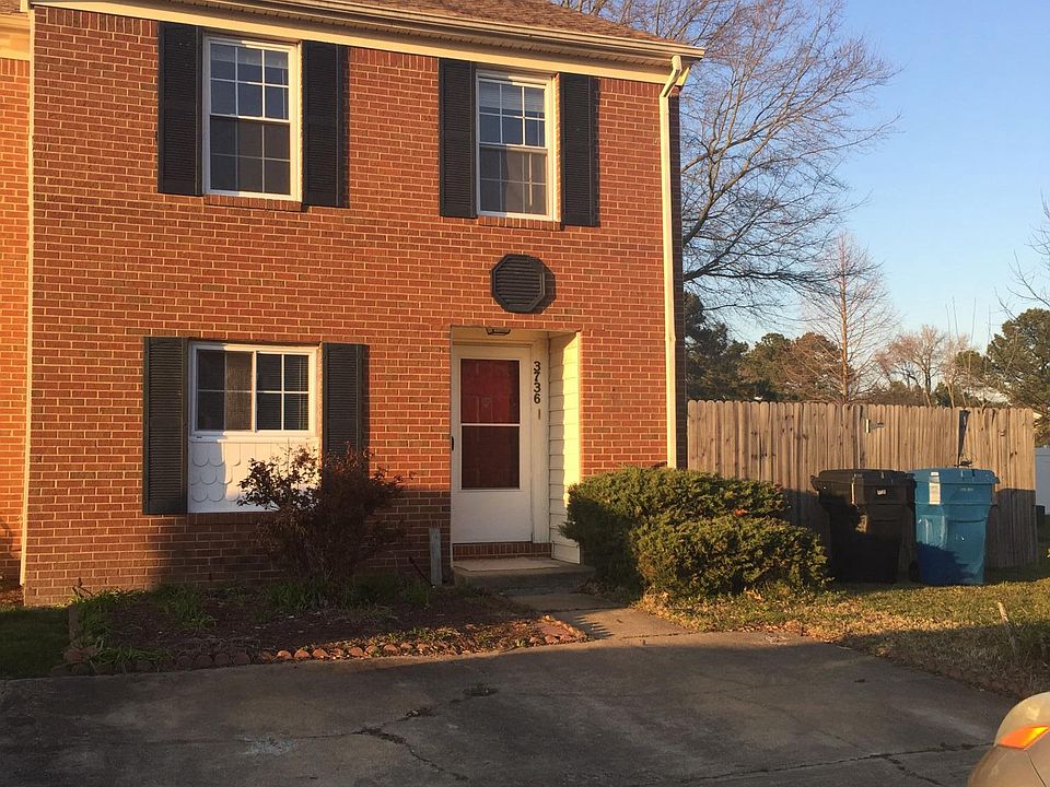 End corner unit!!! More back yard room plus more privacy!
