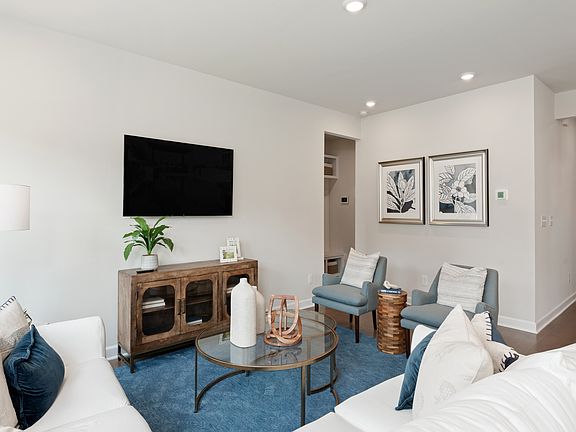 Step inside the Chatham s, bright open-concept living space.