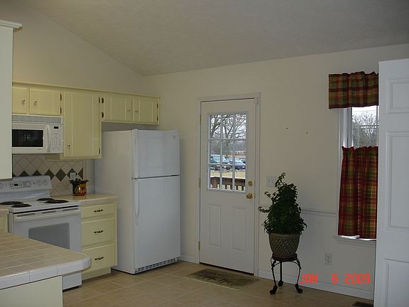 Kitchen back door