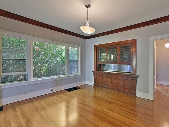 Dining Room with Built-in Buffet