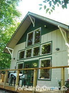 River view
						:
						Walk out the Anderson wood clad aluminum French doors onto the trex deck.
