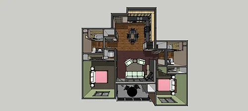 Floor plan 1500 S 14th W 210