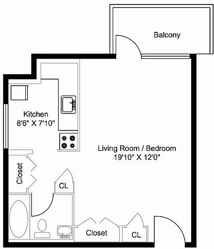 Floor plan Bachelor
