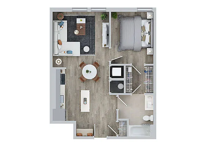 Floor plan A8A - I