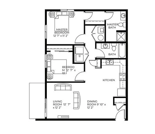Floor plan B4