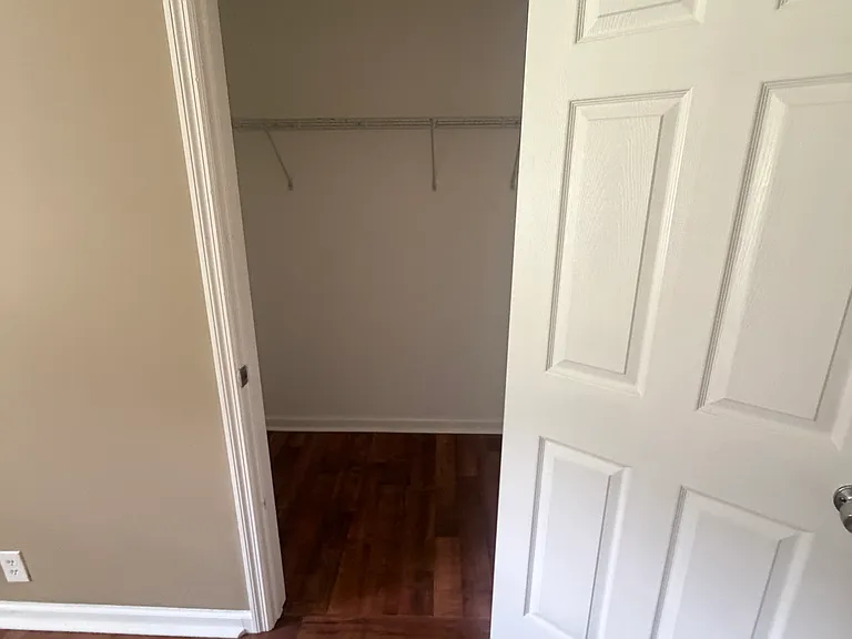 Walk-in closet.