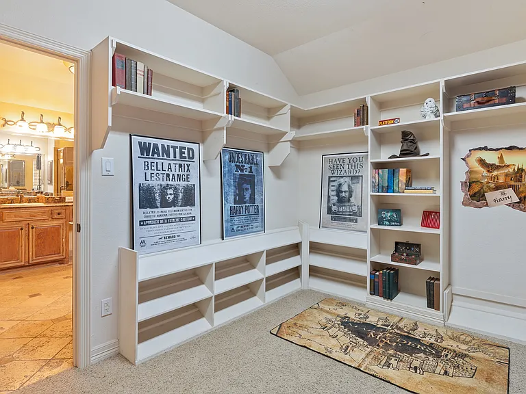 Master closet