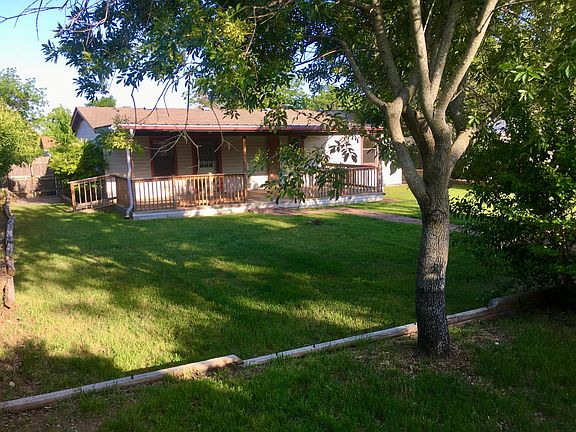 backyard in spring