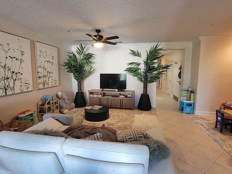 Living Room - Leased UNFURNISHED