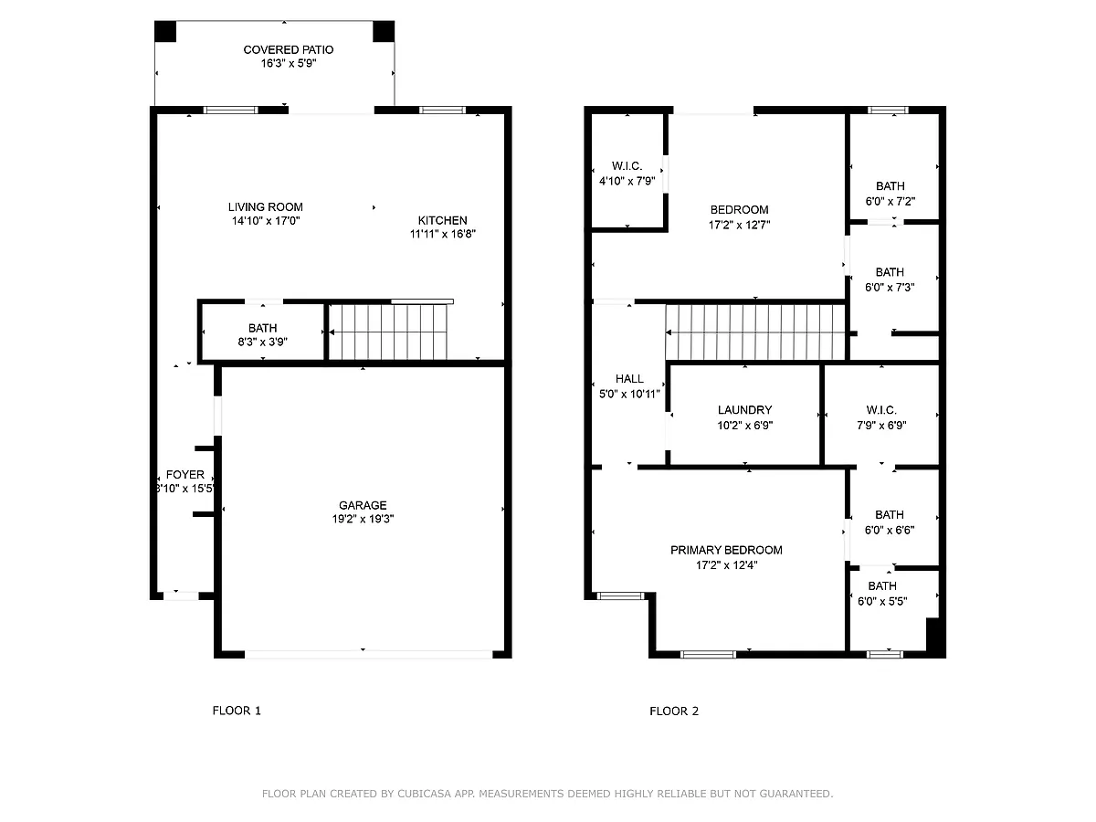 Floor plan 2 bedroom