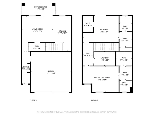 Floor plan 2 bedroom