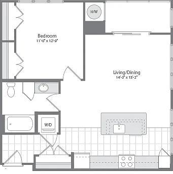 Floor plan A1C