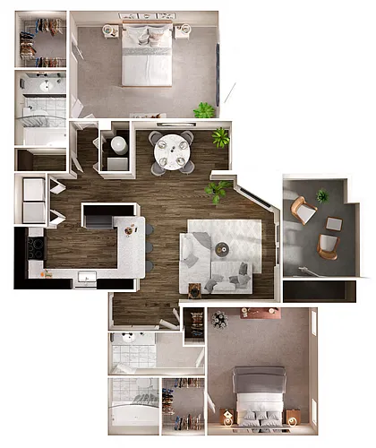 Floor plan Elmhurst Phase I