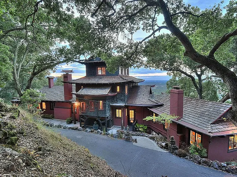 The architecture was custom-designed to replicate the set of her New York Broadway and national circuit hit play, The Sweetmeat Game.