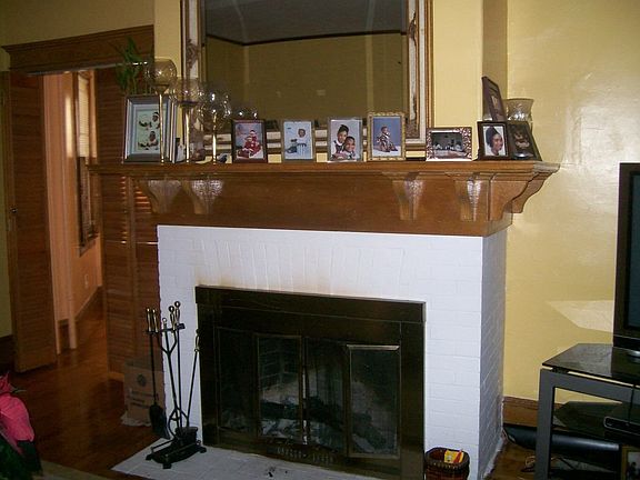 living room fireplace
