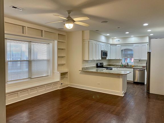 Kitchen and dining area