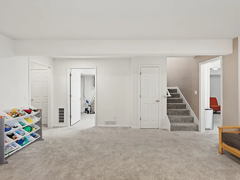 Walk out downstairs