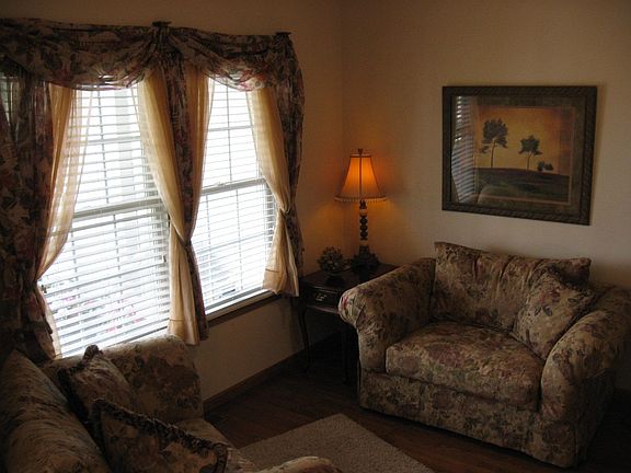 To the left of the Foyer is the Living Rm/Office.