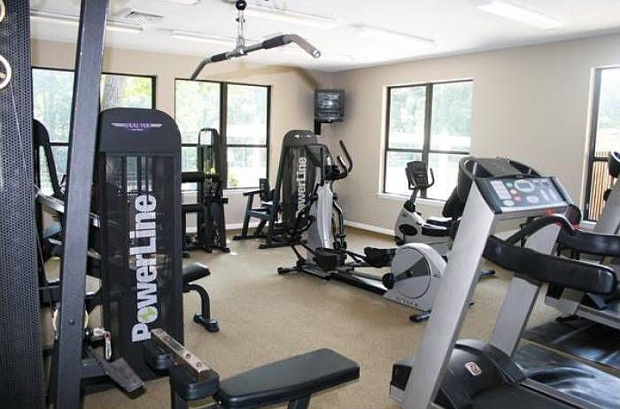 24-hour fitness center!