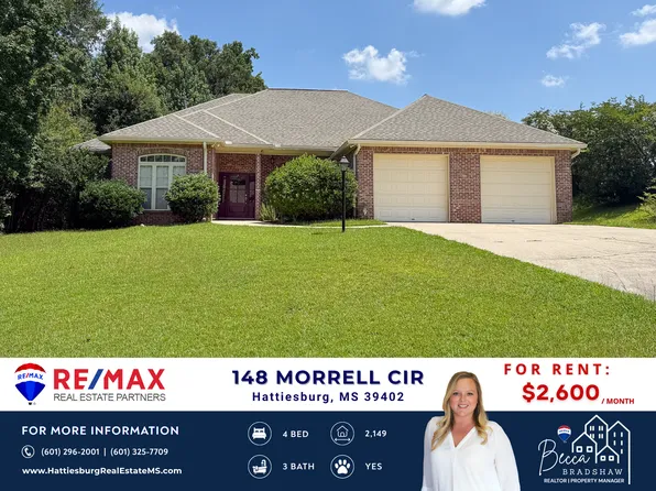 148 Morrell Cir, Hattiesburg, MS 39402