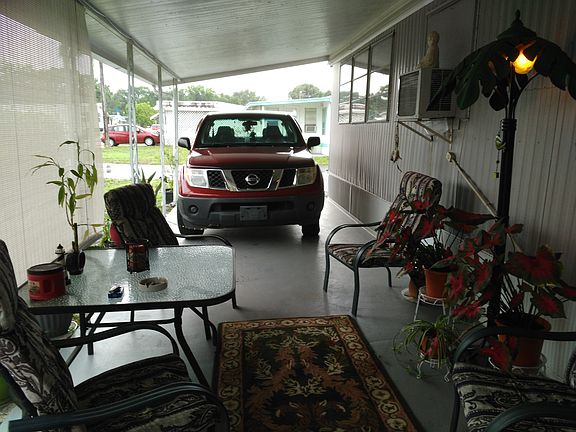 Covered driveway