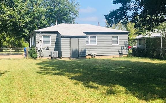 Back of house in summer