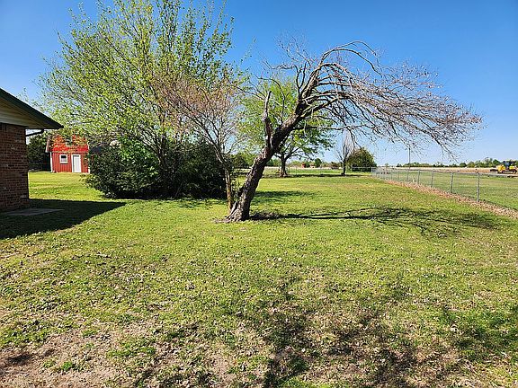 East side of backyard