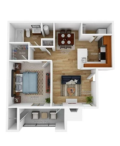 Floor plan The Afton
