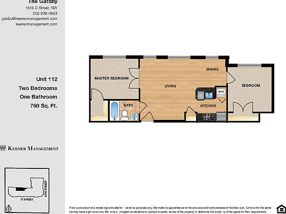 3rd image of 1515 O St NW #112