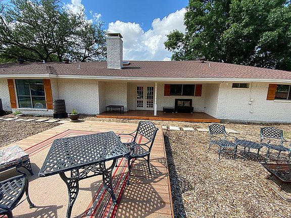 Back patio and deck 