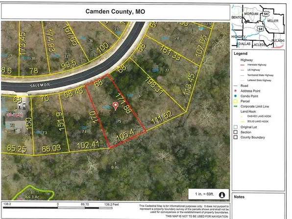 LOT 1098 Salem Dr, Lake Ozark, MO 65049