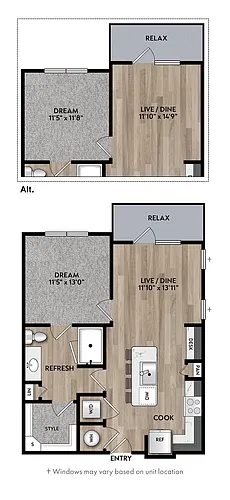 Floor plan A22