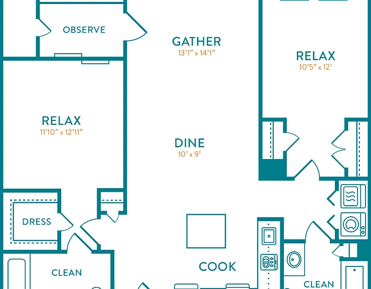 Belknap Floorplan Diagram