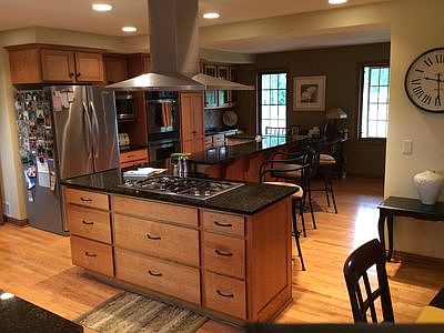 Large updated kitchen