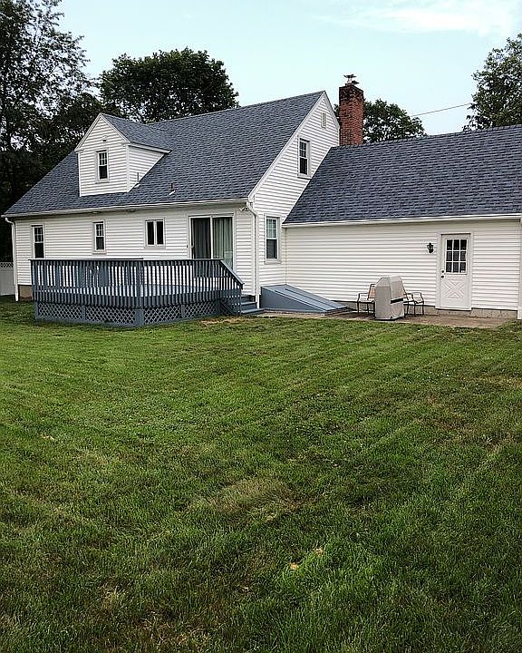 Back of House with Deck