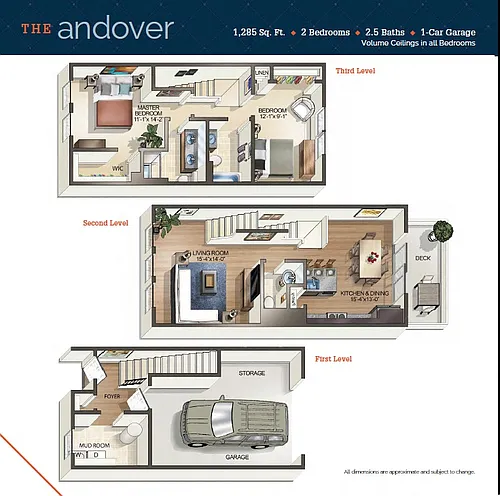Floor plan The Andover