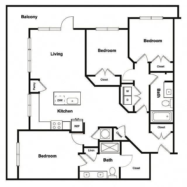 Floor plan C1