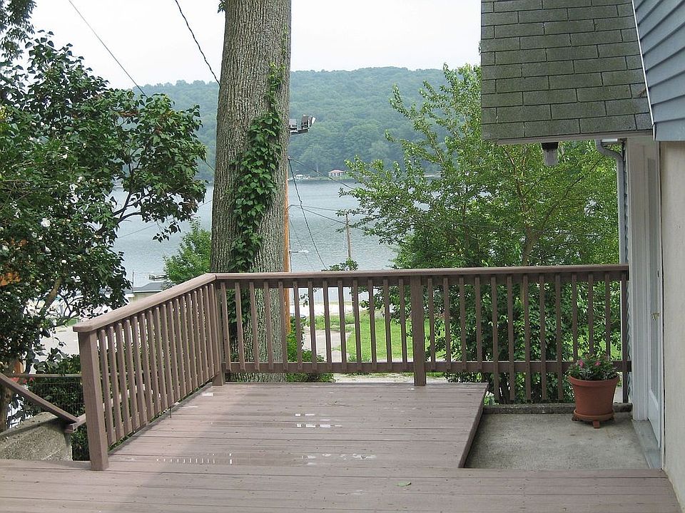 Lake view from deck.