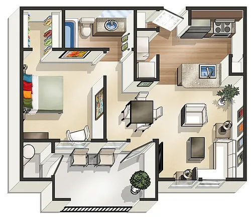 Floor plan A1
