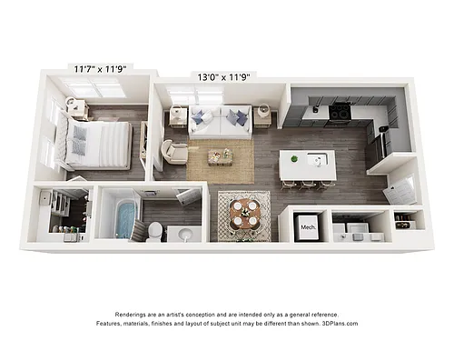 Floor plan Ocotillo