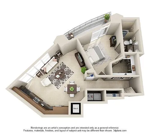 Floor plan Floorplan C