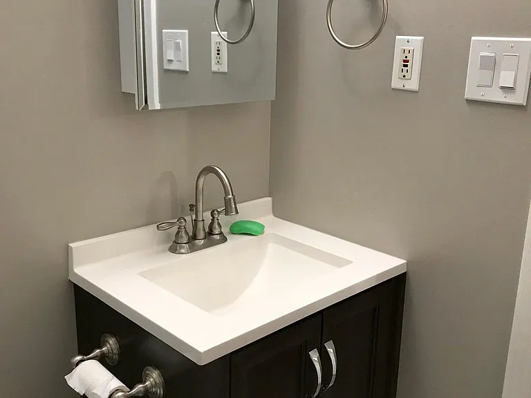 basement bathroom