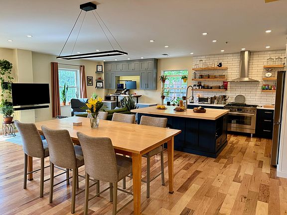 Open floor plan living area