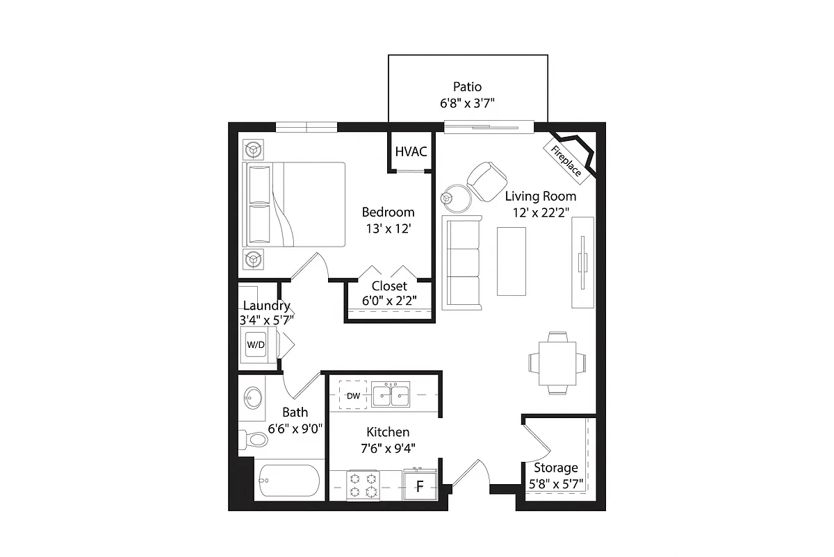 Floor plan A2R