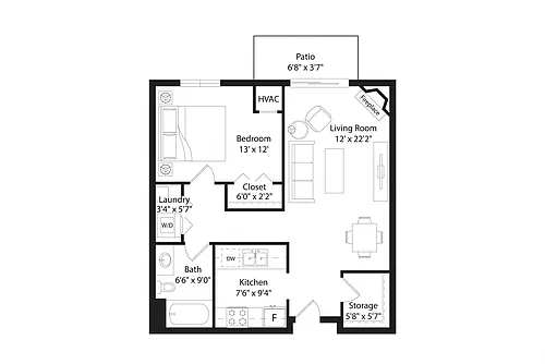 Floor plan A2R